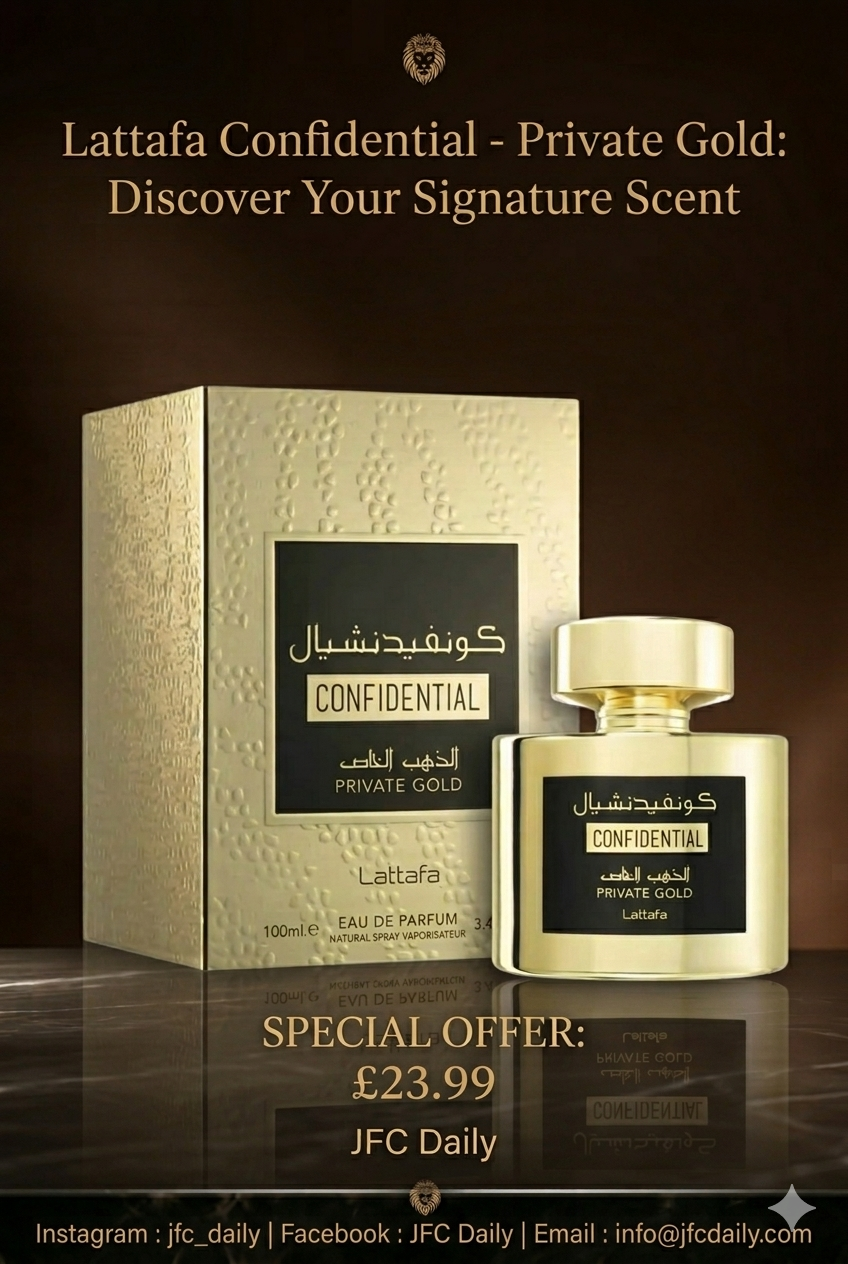 Lattafa Confidential Private Gold -JFC Daily