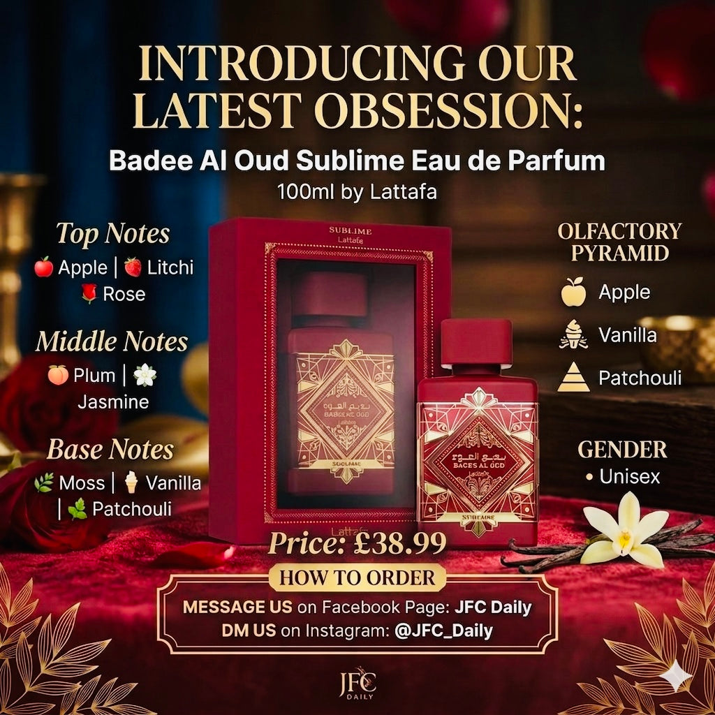 Badee Al Oud Sublime Eau De Parfum 100ml by Lattafa