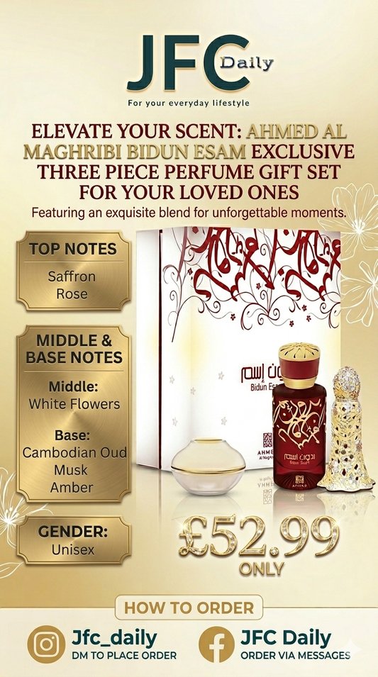 Ahmed Al Maghribi Bidun Esam Exclusive Gift Set